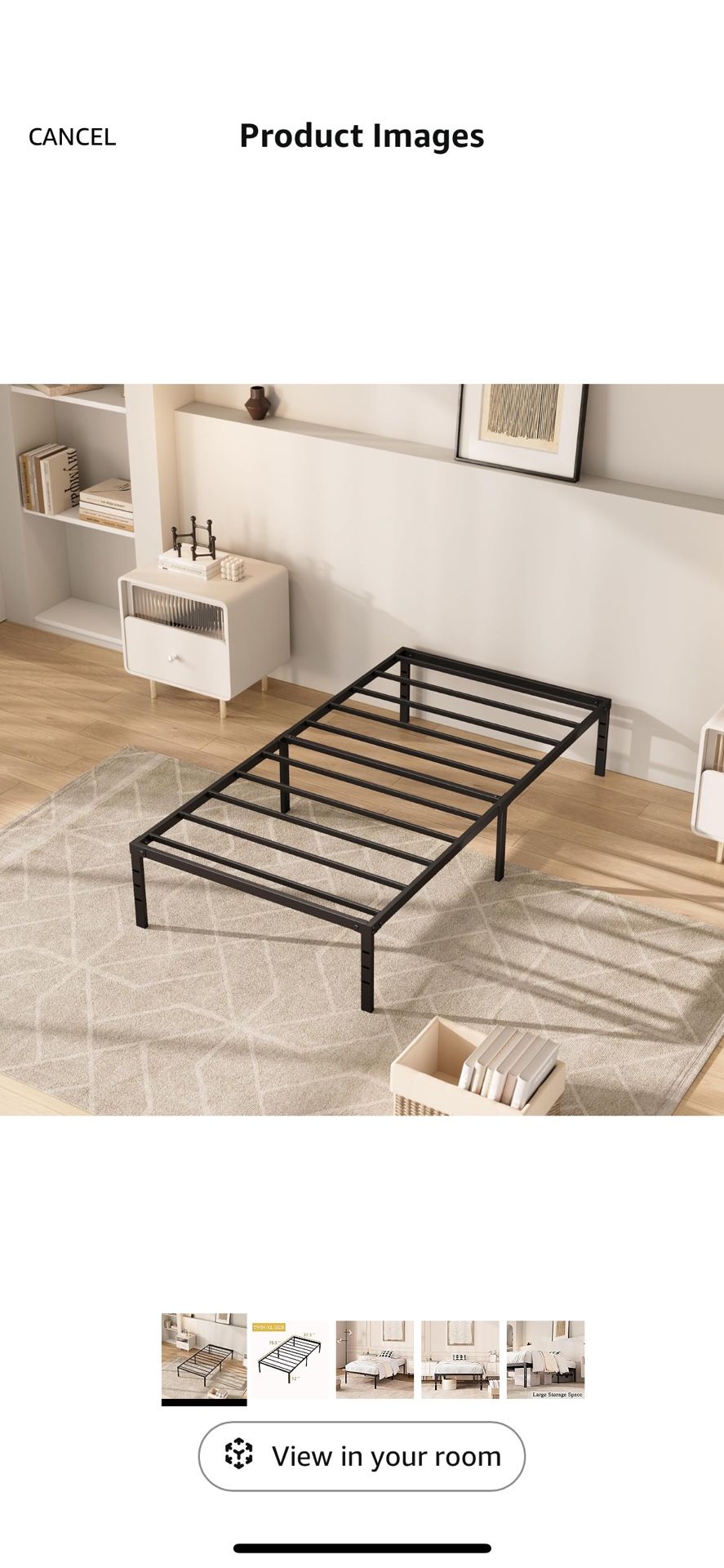 Twin Bed Frame
