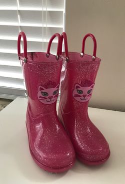 Rain boots-Girls size 9