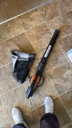 Work electric blower with attachments