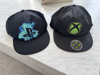 Kids Boys Hats Size 8-14 (both For 20$)