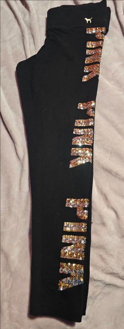 Victoria's Secret PINK Sequin Leggings