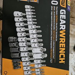 GearWrench 40 pc.Torx and Bit Socket Set 40424A New!