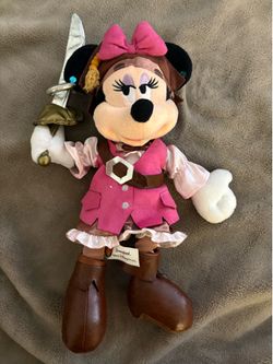 Vintage Disney Parks Pirates of the Caribbean Plush Set - Mickey & Minnie