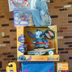Stitch Radio Surfer Toy Bundle 