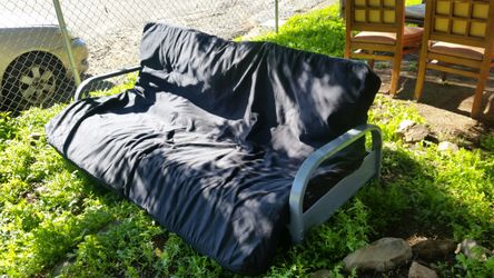 Futon hardly used clean