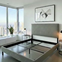 Queen Bed Frame And Box Spring 