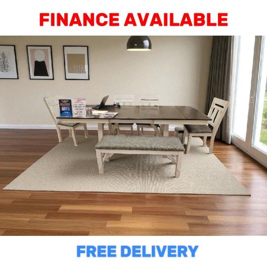 🔥 DINING TABLE SET DEAL! / ¡OFERTA DE COMEDORES Only $699 🚚 FREE DELIVERY / ENTREGA GRATIS # CM 2158
