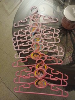11 girls Disney princess hangers