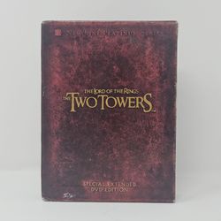 The Lord of the Rings The Two Towers Extended Edition DVD 4 Disc Box Set Booklet
