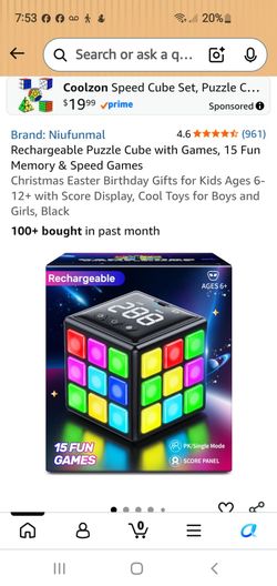 Electronie puzzle cube- no box