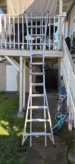 Werner Aluminum Extension Ladder 16–20 ft – Heavy Duty