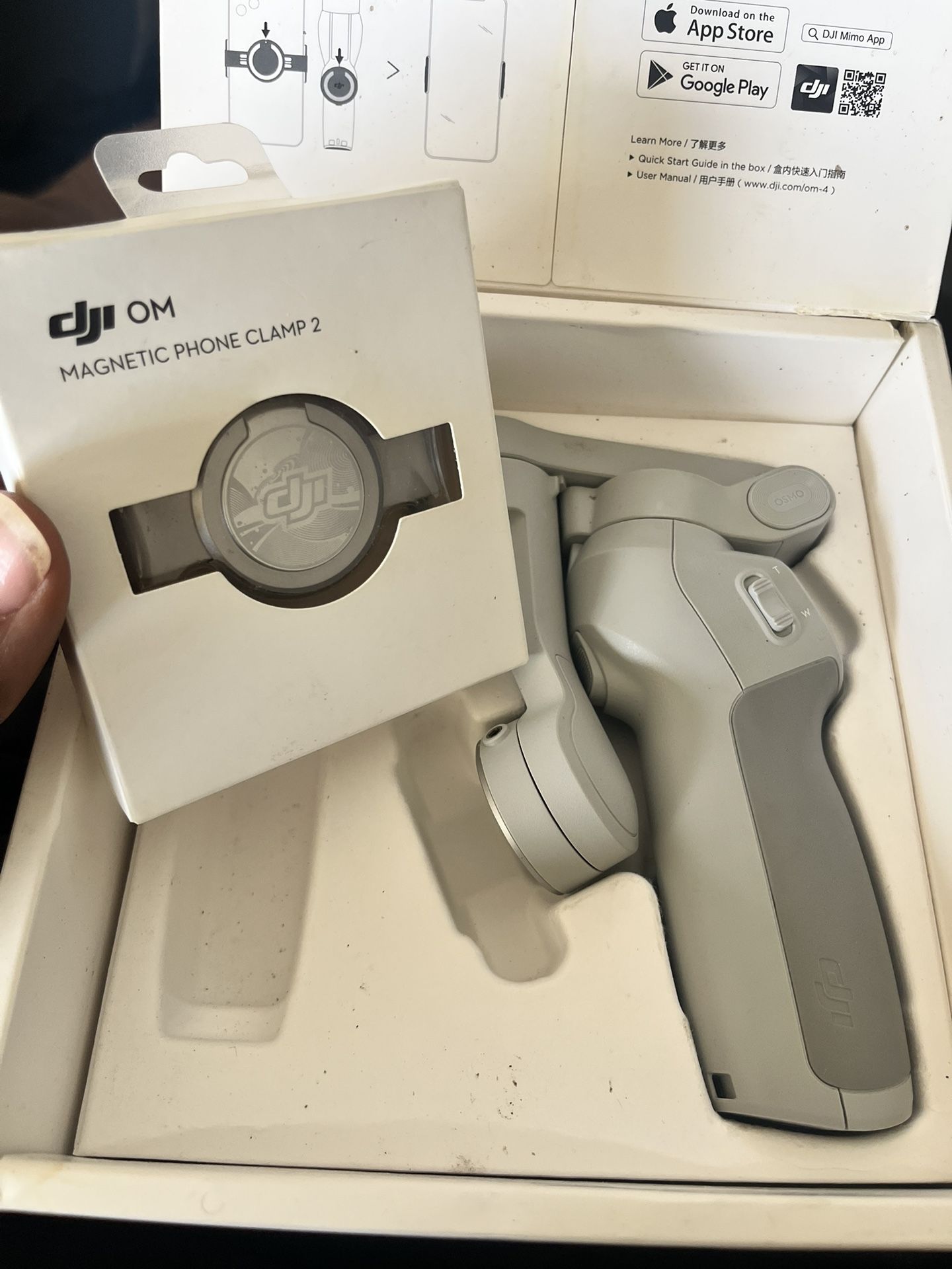 📱 DJI OM 4 Smartphone Gimbal – Smooth Cinematic Video Anywhere! 🎥 $90