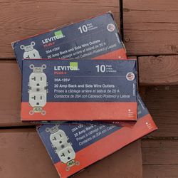 20 Amp Back And Side Outlets
