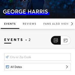 George Harris Kissimme Events Tickets 