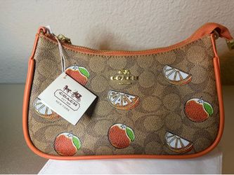 Orange Woman Handbag
