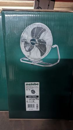 Metabo AV 18 Cordless Fan