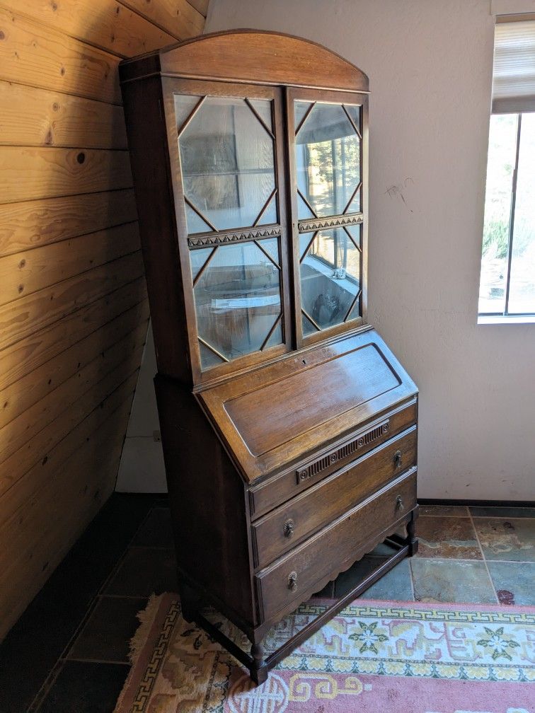 Antique Secretary Desk/Cabinet