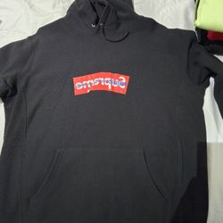 Supreme X Commes Des Garcons Box Logo Hoodie