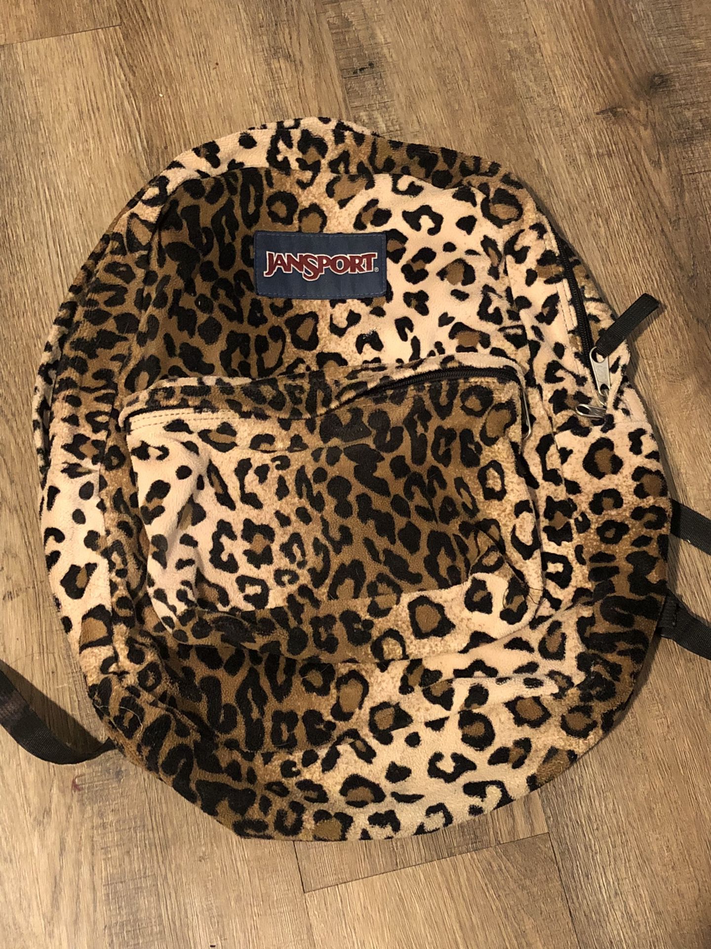 jansport leopard print backpack