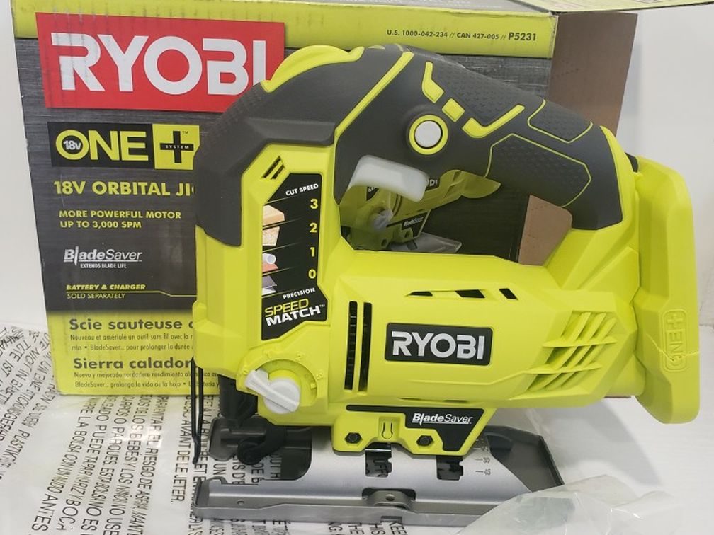 L269) Ryobi 18v Orbital Jig Saw ( Tool Only Sólo Herramienta)