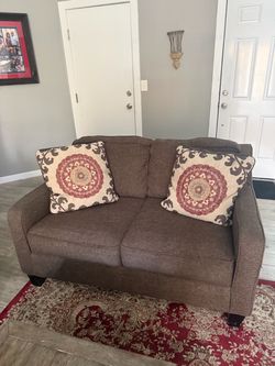 Couch and loveseat