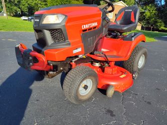 Craftsman riding lawnmower 46" mower