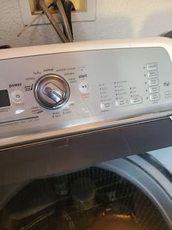 Maytag washer and dryer.