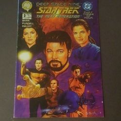 1994 Star Trek: The Next Generation Deep Space Nine #2 Malibu DC Comic Book Comicbook Part 3 Of Four Series Vintage Collectible Sci-fi Science Fiction