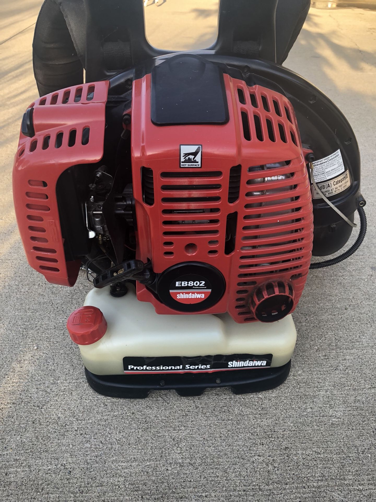 Shindaiwa EB802 Backpack Leaf Blower