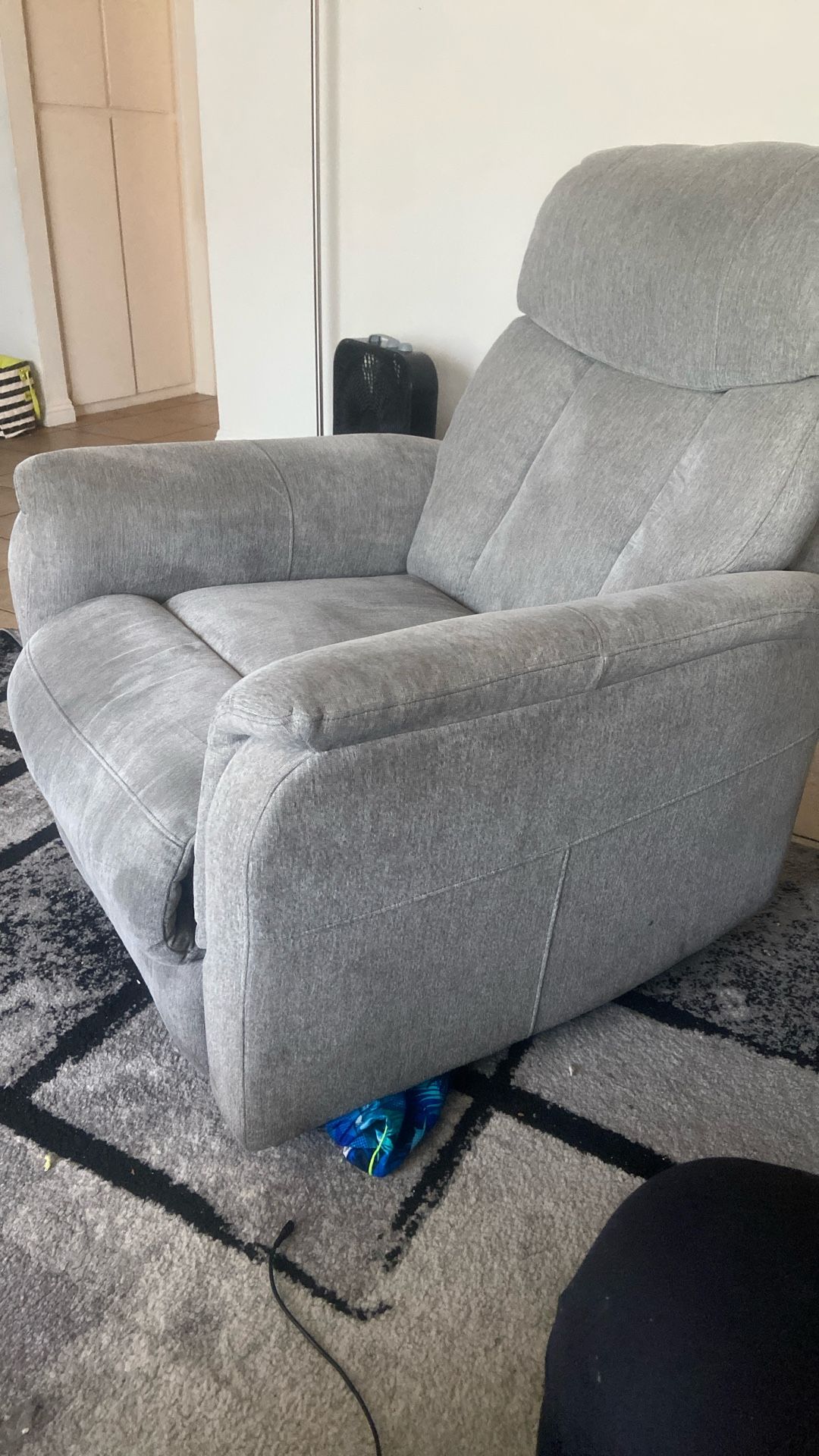 Grey Recliner