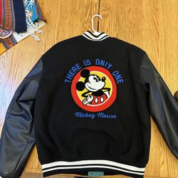 Mickey Mouse Varsity Jacket Men’s M New