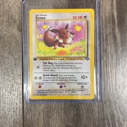 Pokémon 1st Edition Eevee 51/64