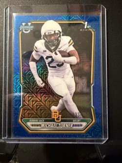 Michael Turner Bowman Chrome U 1st Bowman Blue /150