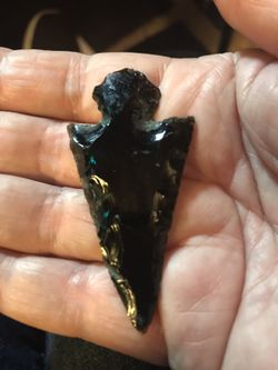 Obsidian Arrowhead 
