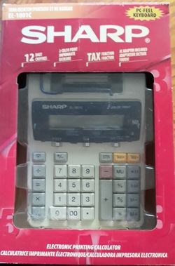 Sharp EL-1801C Calculator