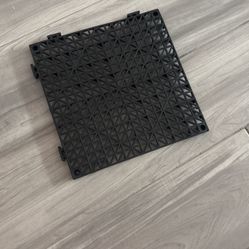 High Quality Deck Tiles-Vevor -Black