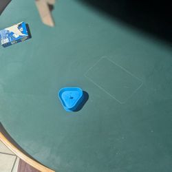 Table And Three Chairs And Bed Frame