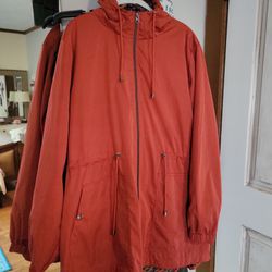 Women Rain Jacket/coat Large