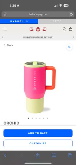 Hydrojug Traveler 20oz Orchid