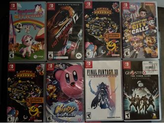 Nintendo switch games