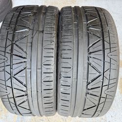TWO TIRES 275/25/24 Nitto Invo Like New With 95% Left • Amazing Pair Rare• Retails At $510 Each 