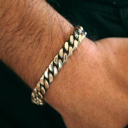 Men’s Heavy Miami Cuban Link Chain Bracelet