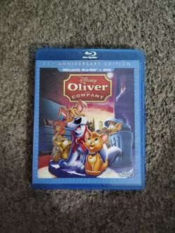 Disney Oliver and Company Blu-ray + DVD