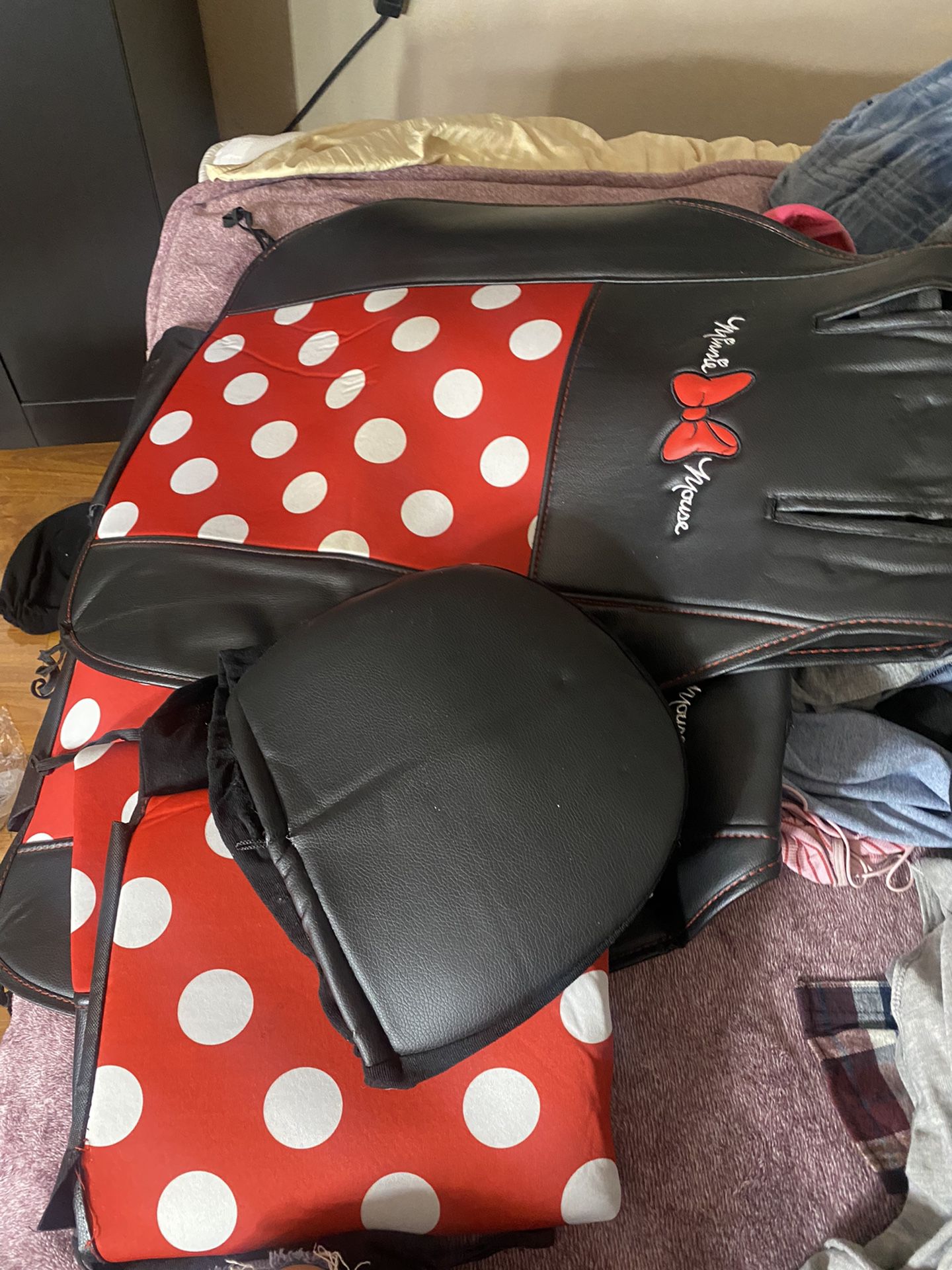 Minnie Mouse Seat Covers 