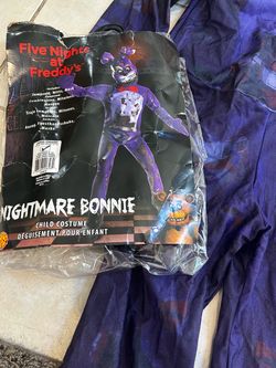 Kids nightmare Bonnie FNAF costume