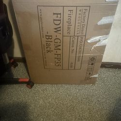 Fireplace 35” Electric Wall Mounted