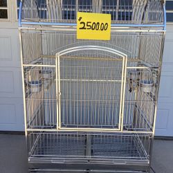 Macaw / Parrot / XXX Large Stainless Steel Cage 