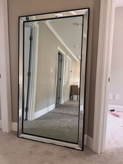Full length mirror 70” x 40”