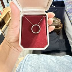 White Gold Diamond Necklace