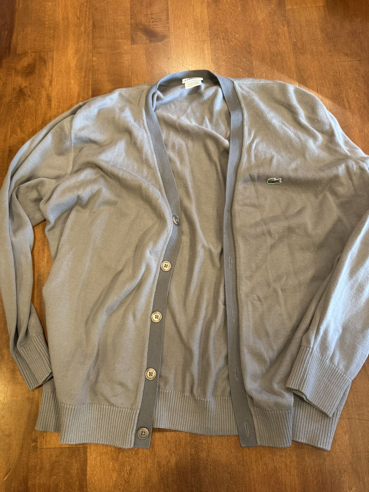 Men’s Lacoste Cardigan Shipping Available